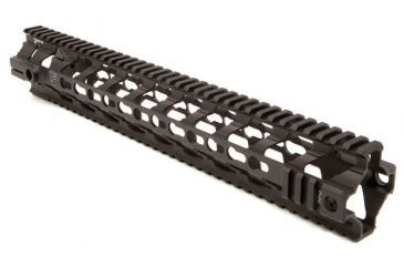 Image of Fortis Manufacturing REV Free Float Rail System, 14 in, Black REV-14