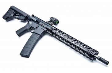 Image of Fortis Manufacturing REV Free Float Rail System, 14 in, Black REV-14