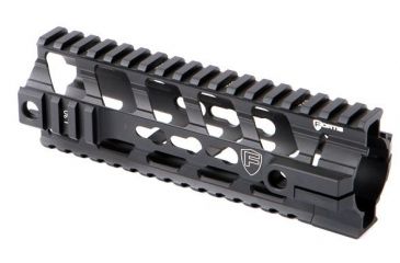 Image of Fortis Manufacturing REV Free Float Rail System, 7 in, Black REV-7