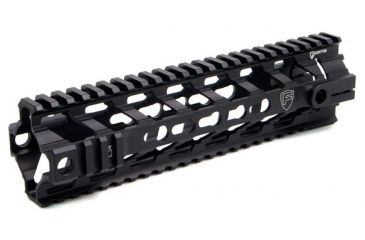 Image of Fortis Manufacturing REV Free Float Rail System, 9 in, Black REV-9