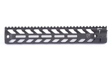 Image of Fortis Manufacturing REV II Free Float Rail System, 12.4in MLOK, Black, REV-II-12-ML