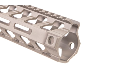 Image of Fortis Manufacturing REV II Free Float Rail System, M-LOK, AR-15, 13.8in, Fde Anodize, REV-II-14-ML-FDE