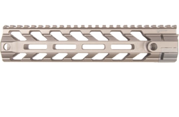 Image of Fortis Manufacturing REV II Free Float Rail System, M-LOK, AR-15, 9.6in, Fde Anodize, REV-II-9-ML-FDE