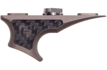 Image of Fortis Manufacturing Shift Reversible Handstop, Carbon Fiber, Dark Earth, FDE, SHIFT-HNDSTP-ML-CF-FDE
