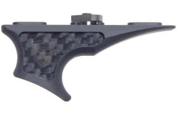 Image of Fortis Manufacturing Shift Reversible Handstop, Carbon Fiber, Gray, Grey, SHIFT-HNDSTP-ML-CF-GRY