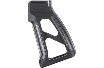 Image of Fortis Manufacturing Torque Pistol Grip, 15 Degree, AR-15, Carbon Fiber, Black Anodize, TOR-PG-CF-15-BLK