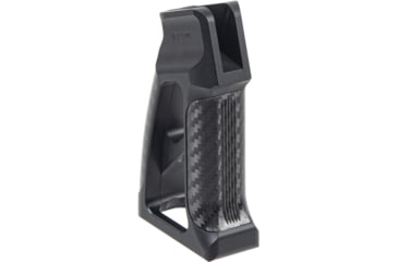 Image of Fortis Manufacturing Torque Pistol Grip, 15 Degree, AR-15, Carbon Fiber, Black Anodize, TOR-PG-CF-15-BLK