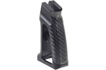 Image of Fortis Manufacturing Torque Pistol Grip, 15 Degree, AR-15, Carbon Fiber, Black Anodize, TOR-PG-CF-15-BLK