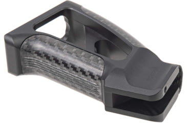 Image of Fortis Manufacturing Torque Pistol Grip, 15 Degree, AR-15, Carbon Fiber, Black Anodize, TOR-PG-CF-15-BLK