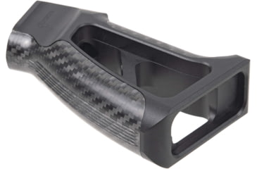 Image of Fortis Manufacturing Torque Pistol Grip, 15 Degree, AR-15, Carbon Fiber, Black Anodize, TOR-PG-CF-15-BLK