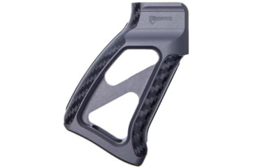 Image of Fortis Manufacturing Torque Pistol Grip PG, Carbon Fiber, Gray, Small, TOR-PG-CF-GRY