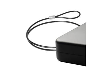 Image of Fortress Large Portable Safe with Electronic Lock, Black Santex, Large, 11E30