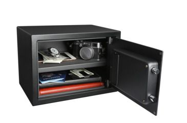 Image of Fortress Medium Personal Safe with Electronic Lock, Black, Medium, 44E20