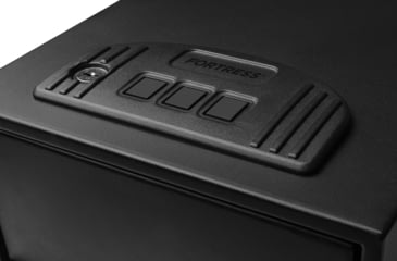 Image of Fortress Medium Quick Access Safe with Biometric Lock, Black Santex, Medium, 55B20