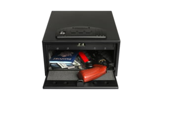 Image of Fortress Medium Quick Access Safe with Biometric Lock, Black Santex, Medium, 55B20