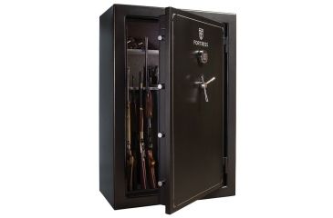 Image of Fortress 45 Gun Safe w/ E-Lock and Override Key, 60x40x22in, 250-002-435