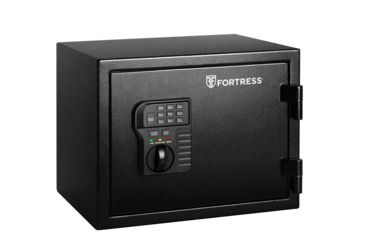 Image of Fortress Small Fireproof Safe, Black, Small, 44EF10