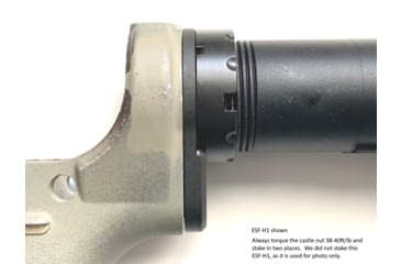 Image of Forward Controls Design 4140 End Plate w/Rear Facing QD Sling Swivel Socket