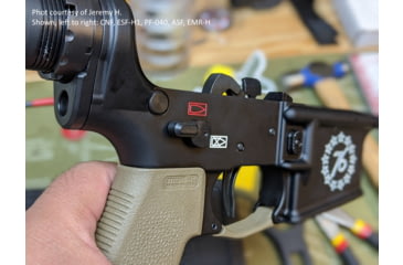 Image of Forward Controls Design 4140 End Plate w/Rear Facing QD Sling Swivel Socket