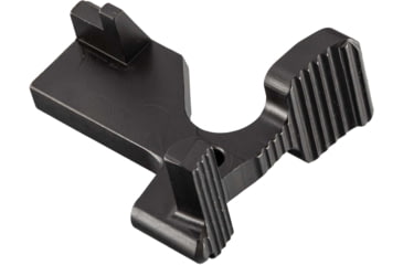 Image of Forward Controls Design 5.56x45mm NATO Augmented Bolt Catch/Release, Serrated w/Non-Offset Upper Paddle, Black, ABC/R v4, 5.56mm