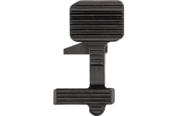 Image of Forward Controls Design 5.56x45mm NATO Augmented Bolt Catch/Release, Serrated w/Non-Offset Upper Paddle, Black, ABC/R v4, 5.56mm