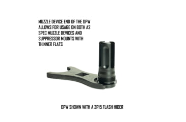 Image of Forward Controls Design Dual Purpose Wrench w/Suppressor 3/4 Wrench and Castle Nut Wrench