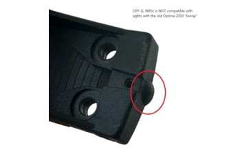 Image of Forward Controls Design RMSc Adaptor Plate, Glock MOS, OPF-G, Black, RMSc