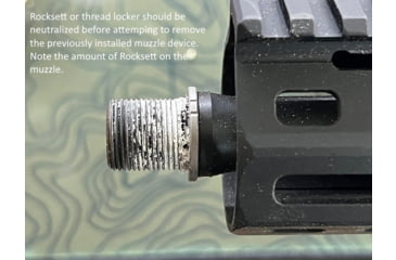 Image of Forward Controls Design Duplex 3/4 Wrench for A2 Ccompensator/Flash Suppressor and Thinner 3/4 Wrench On Opposing Side for Suppressor Mounts