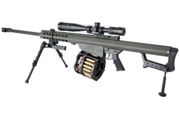 Image of Fostech Barret M107A1 / M82A1 .50 Caliber 20 Round Drum Semi Auto Rifle Magazine