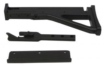 Image of Fostech Bumpski Standard w/Tang Complete Assembly, Black, Left Hand, FT-B-LH-T
