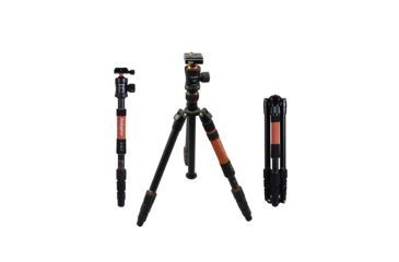 Image of Fotopro C5i Tripod Kit, Orange, C5i Orange