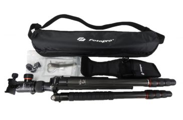 Image of Fotopro X-Go Plus Tripod Kit, Black, Plus, FPXGO Plus