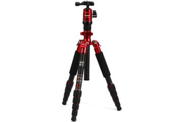 Image of Fotopro X4I-E Tripod Kit, Red, X4I-E Red