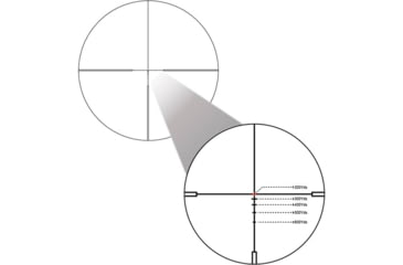 Image of Four Peaks Armory 1-6x24mm 30mm Tube SFP Rifle Scope, Illuminated, Anodized, Black, 12012