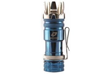 Image of Foursevens PKPaladin Titanium Finish Flashlight, 450 Lumens, Blue titanium PKL-EDF