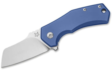Image of Fox Italico Folding Knife, 2.36in, M390, Titanium Blue Handle, 01FX897