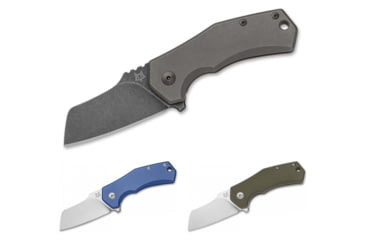 Image of Fox Italico Folding Knife, Black, Blue, Green