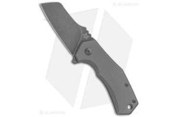 Image of Fox Knives Americas Italico Folding Knife, 2.375in, Bohler N690, Drop Point Blade, Polymer, Black Handle, Black/Black, 5.875 inch, BHQ-196722