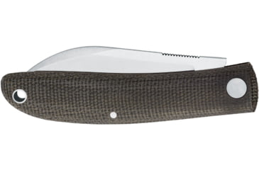 Image of Fox Livri Micarta Knife, Brown, Small, 01FX849