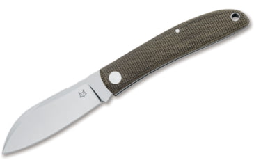Image of Fox Livri Micarta Knife, Brown, Small, 01FX849