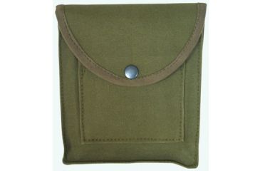 Image of Fox Outdoor 1-Pocket Canvas Utility Pouch, Olive Drab 099598408008