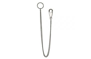 Image of Fox Outdoor 18in Belt-Loop Key Chain, Chrome, 14-00
