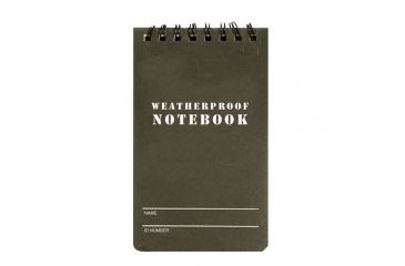 Image of Fox Outdoor 3 X 5 Military Style Weatherproof Notebook - Coyote 39-038