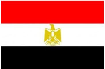 Image of Fox Outdoor 3ft x 5ft Country Flags, EGYPT, 84C-064