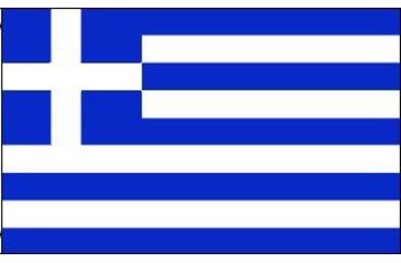 Image of Fox Outdoor 3ft x 5ft Country Flags, GREECE, 84C-084