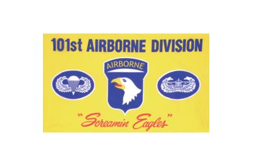 Image of Fox Outdoor 3ft x 5ft Flags, 101st Airborne Parawings Screaming Eagles, 84-113