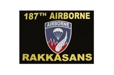 Image of Fox Outdoor 3ft x 5ft Flags, 187th Airborne, 84-118