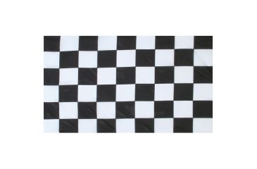 Image of Fox Outdoor 3ft x 5ft Flags, Black &amp; White Checkered, 84-495