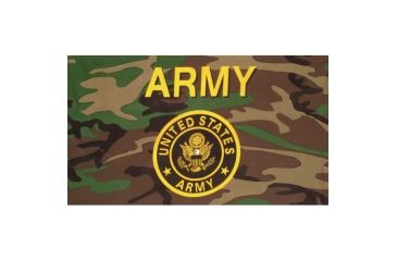 Image of Fox Outdoor 3ft x 5ft Flags, Camo Army, 84-028