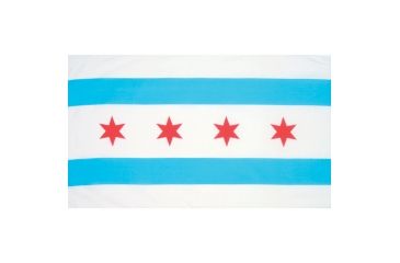 Image of Fox Outdoor 3ft x 5ft Flags, Chicago, 84-6135